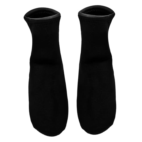 BESPORTBLE 1 Paar Tauchen Socken Thermal Socks thermostrümpfe rutschfeste Socken Men Socks Dive Mannschaftssocken Männer Socken Bequeme Tauchsocken Socken zum am Strand Neopren Black von BESPORTBLE