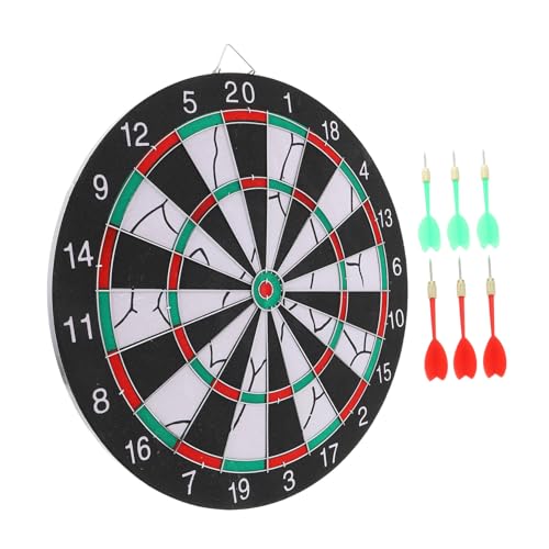 BESPORTBLE 1 Satz Dartscheibe Indoor-zielspielzeug Interaktives Spiel Tafeln Für Erwachsene Gitterbrett Wurfspielspielzeug Brett Dartspiel Werfen Zielscheibe Aus Papier von BESPORTBLE