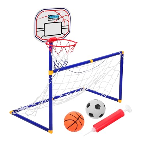 BESPORTBLE 1 Satz Fußballtor-basketballständer Kinder Fußball Fußballnetz Für Kinder Fußballtor Für Kinder Fußballnetze Fußballausrüstung Für Das Training Fußballtraining Fußball Netz Plastik von BESPORTBLE