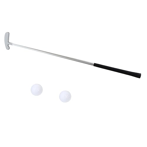 BESPORTBLE 1 Satz Golf-Klappstange Rad Netze automatisch Golf-Übungsmatte Q Golf Clubs golfschlager Golf Putter Golfputter mit DREI Gelenken abnehmbare Golfschläger Zinklegierung Silver von BESPORTBLE