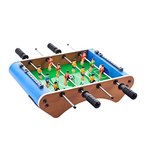 BESPORTBLE 1 Satz Kickermaschine interaktives kinderspielzeug Foosball Mini-Fußball Tischfußball Mini-Doppel-Fußballspiel- Desktop-Fußballspielzeug Rostfreier Stahl von BESPORTBLE