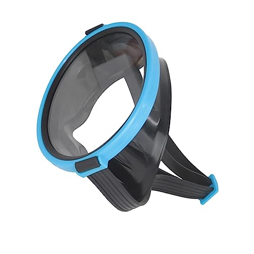 BESPORTBLE 1 Stück Tauchmaske Blau wasserdichte Schwimmbrille Aus PE Mit Antibeschlag Funktion Für Klares Sichtfeld Beim Tauchen Und Schwimmen Inkl Weichem Brillenetui von BESPORTBLE