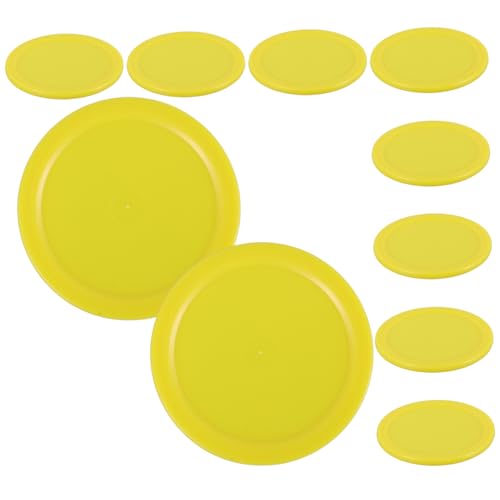 BESPORTBLE Kunststoff-tischpucks 10er-Pack Eishockey-Pucks Glattes Hockey-spielzubehör für Eishockey und Airhockey BESPORTBLE Kunststoff-tischpucks 10er-Pack Eishockey-Pucks Glattes Hockey-spielzubehör für Eishockey und Airhockey von BESPORTBLE