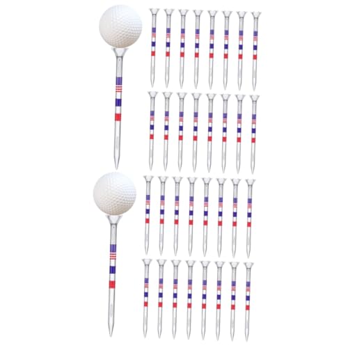 BESPORTBLE 100 STK Golf-Tee Golf Clubs golfschlager Golf Accessories Golfschläger Golfausrüstung Golfball Nägel für Golfbälle Befestigungsständer für Golfbälle Golf-Trainingsgeräte Plastik von BESPORTBLE