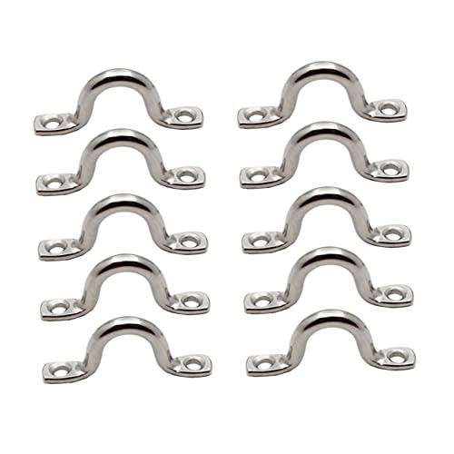 BESPORTBLE 15st Bootsgriff Haken Marine Kajak Stecker Groß Kajak Bootsstecker Inhaber Schiene Ablassschraube Für Boot Kajakabdeckung Abfluss Marine-Hardware Karabiner Stamm Sitz Silver von BESPORTBLE