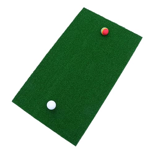 BESPORTBLE 1stk Tragbare Matte Klebriges Golf Golf-übungsnetz Grasmatte Grünen Rasen Legen Monitor Profi Unterlage Drinnen Golfmatten Simulation Divot Schlagmatte Für Golfrasen Spiel Green von BESPORTBLE