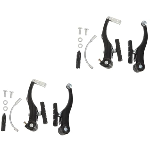 BESPORTBLE 2 Paar Fahrradbremse bremsbeläge bremskeil Bike Accessories fahrradaccessoires Geräuschreduzierende Bremsklötze Reitbedarf Fahrradteil Mountainbike Bremsen Aluminiumlegierung von BESPORTBLE