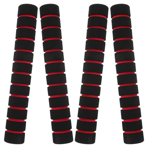 BESPORTBLE 2 Paar Kayak Accessories Boot paddel Kayak Zubehör Bootsruder schutzhaube Kajakabdeckung Sup-Zubehör Abfluss Sitz Paddelgriffschutz für Kanus Abdeckung für Kajakstangen Schwamm rot von BESPORTBLE