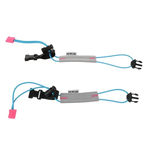 BESPORTBLE 2 STK Reflektierende Hose Stiefelblusenriemen Reflektierender Riemen Radfahren Reflektierende Ausrüstung Blusenträger Hosenbeinriemen Beingurte Fahrrad-armbänder Polypropylenfasern von BESPORTBLE