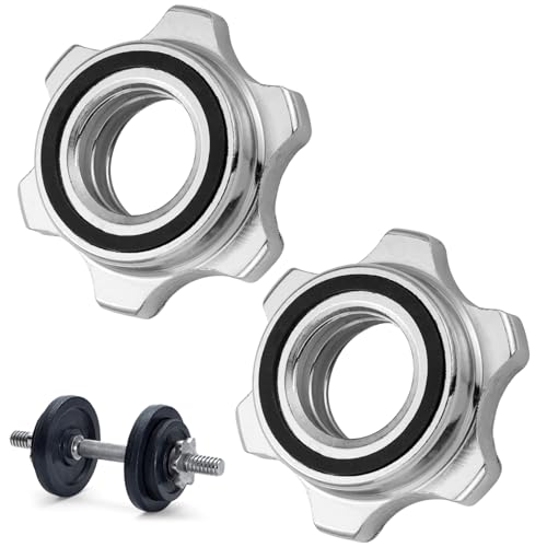 BESPORTBLE 2 STK. Hantel Langhantel Sechskantmutter Gusseisen Spinlock Kragen 2. 5 cm Gewinde Hantelklemme Langhantel Kragen Schraube für Gewichtheben Fitnessgeräte Zubehör BESPORTBLE 2 STK. Hantel Langhantel Sechskantmutter Gusseisen Spinlock Kragen 2. 5 cm Gewinde Hantelklemme Langhantel Kragen Schraube für Gewichtheben Fitnessgeräte Zubehör von BESPORTBLE