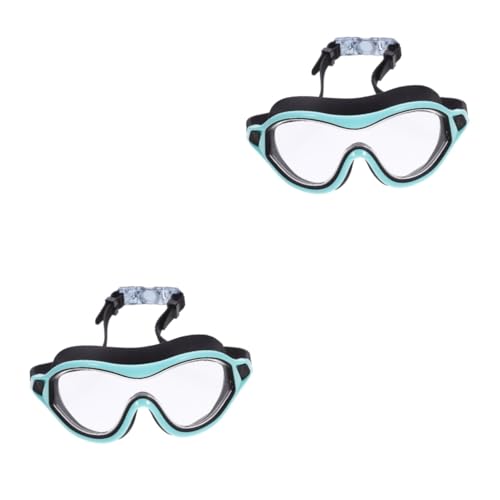 BESPORTBLE 2 Stück Wasserdichte Schwimmbrille Leichte Schwimmbrille Schwimmbrille Herren Damen Brille Silikonband Brille Praktische Schwimmbrille Unisex Schwimmbrille Schwimmbrille von BESPORTBLE