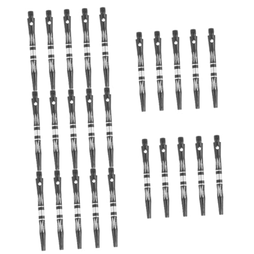 BESPORTBLE 25 STK Dartschaft Flyer Dart dartpfeile Darts Tungsten Dart Zubehörteil Indoor-Dart Dartstiel aus Metall Dart Schaft Dartspielzeug-Versorgung professionelle Dartschäfte Aluminium von BESPORTBLE