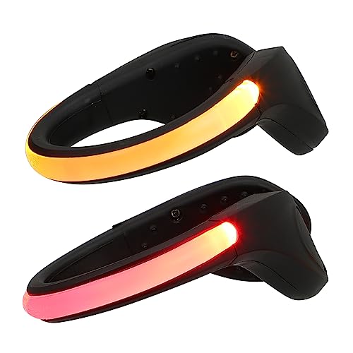 BESPORTBLE 2St Leuchtendes Schuhcliplicht Nachtfahrlicht Schuhe Streifen blinken Schuhclips Strass Auto Beleuchtung joggen fahrradbeleuchtung Schuhclips leicht Wanderschuhclip Licht Abs von BESPORTBLE