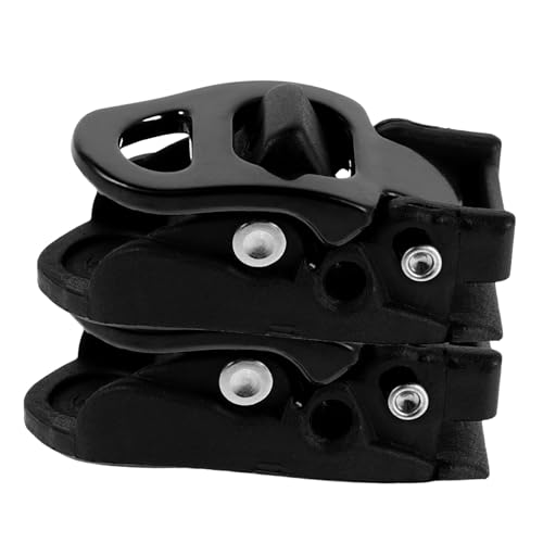 BESPORTBLE 2St Skate-Zubehör Austausch der Schlittschuhschnalle Austausch der Rollschuhschnalle Skate-Befestigungsschnallen Zubehör für Rollschuhe Schnallen für Rollschuhe Plastik Black von BESPORTBLE