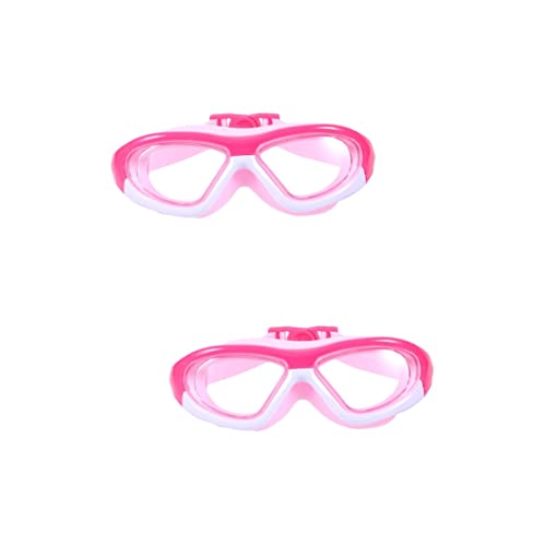 BESPORTBLE 2St Taucherbrille schwimmbrilen schwimbrille Schwimmbrille Wasserbrille schwimmen optische brille Kinderbrille eine Sonnenbrille Brillen Trainingsgeräte Schwimmausrüstung Stk Rosa von BESPORTBLE