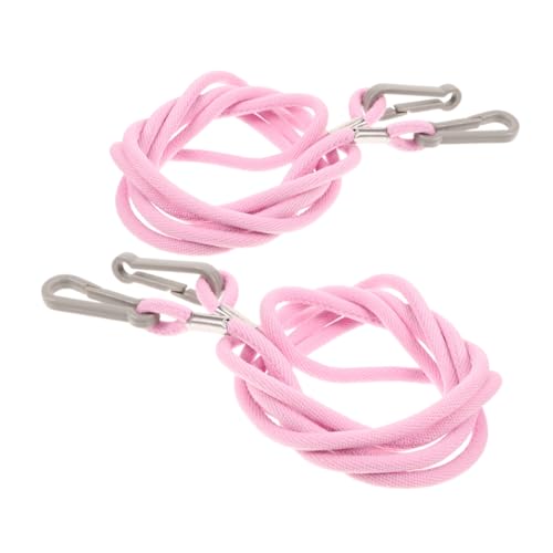 BESPORTBLE 2st Skihandschuh-Lanyard Handschlaufe Mit Telefonschlaufe Fäustling-handschuh-Clips Fäustlinge Für Kinder Handschuhe Riemen Handschuhhalter Fäustlinge Seile Hutbügel Nylon Rosa von BESPORTBLE