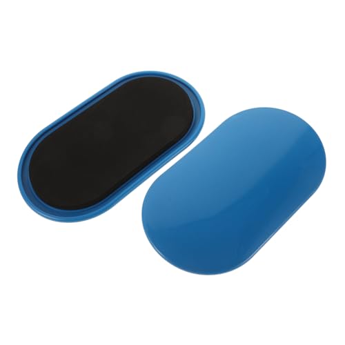 BESPORTBLE 2st Unterfahrschutz Schieberegler Trainingsgeräte Für Das Fitnessstudio Zu Hause Übungsschieber Workout-Slider-disc Fitnessgeräte Gleitscheibe Fitness-Slider Plastik Blue von BESPORTBLE