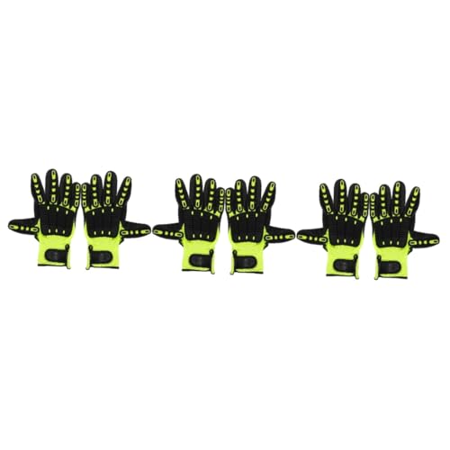 BESPORTBLE 3 Paar Anti Kollisions Handschuhe Gärtner Arbeitshandschuhe Schutzhandschuhe Für Arbeiter Handschuhe Für Outdoor Haushaltshandschuhe Pannensichere Handschuhe Outdoor von BESPORTBLE