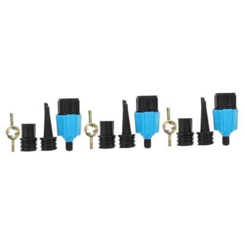 BESPORTBLE 3 Sätze Luftpumpenadapter aufblasbare Pumpe Adapter Luftmatratzen Pumpe Adapter luftpumpe Adapter Schnelladapter praktischer Pumpenadapter Adapter für Luftmatratzenpumpe von BESPORTBLE