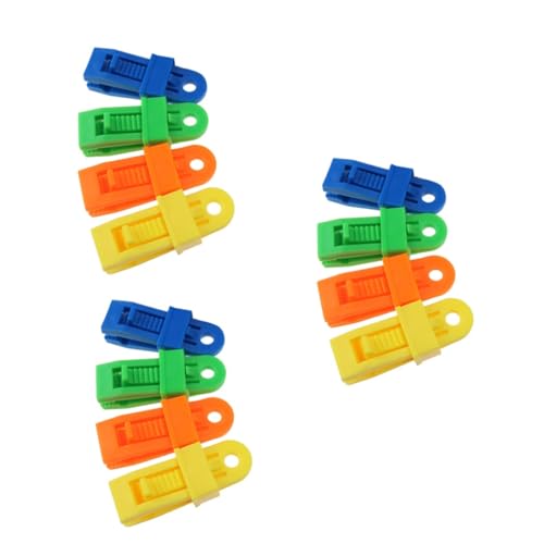 BESPORTBLE 30 STK Markisenclips Stoffclip mit Seilschnalle strapazierfähige Planenclips Windseil strapazierfähiger Stoffclip zeltklammern zeltklemmen Tarp Clips Markisenklemmen Planenklammern von BESPORTBLE