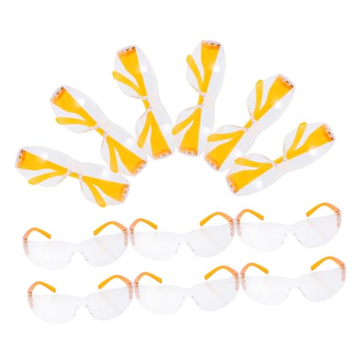 BESPORTBLE 36St Schutzbrille für Kinder Kratzfester Schutz Schwimmbrillen Laborbrille Kinderlabor UV-Schutzbrille kinderbrille wasserdichte Brillen Taucherbrille Schwimmzubehör Stk Orange von BESPORTBLE