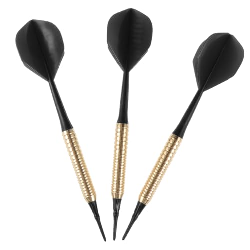 BESPORTBLE 3St Dart-Zubehör femmansoe The Female geschen malecifent Sports Supplies furealfriend bescherung Dartsportartikel Dartzubehör Flüge Darts Lieferungen Pin-Typ Dart Spiel Darts Black von BESPORTBLE