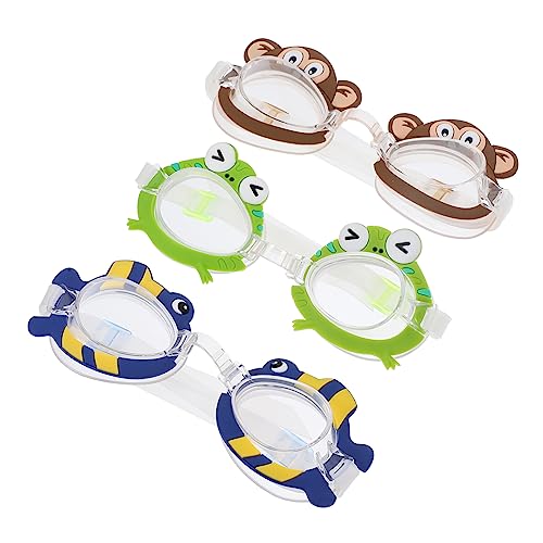 BESPORTBLE 3St Schwimmbrillen für Kinder taucherbrille für kinder taucherbrillen für kinder jugendliche schwimmbrille Schwimmbrillen für Erwachsene Schwimmbrille für Kinder Schwimmausrüstung von BESPORTBLE