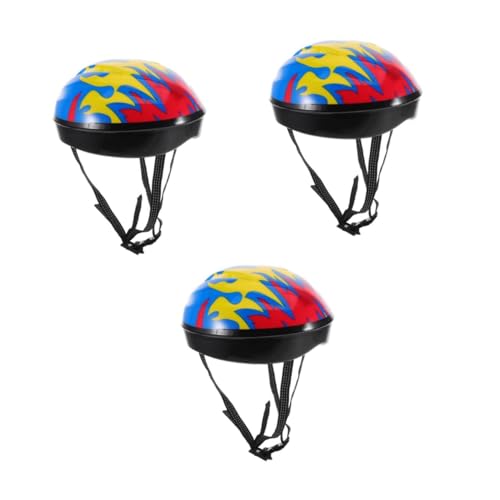 BESPORTBLE 3St Sicherheitsausrüstung Kinder Roller Helm Kinder Scooter Helm Skaterhelm Skateboard Helm Kinder Fahrrad Helm Kinder Jugend-Skateboardhelm Fahrradhelm für Erwachsene Schwamm von BESPORTBLE