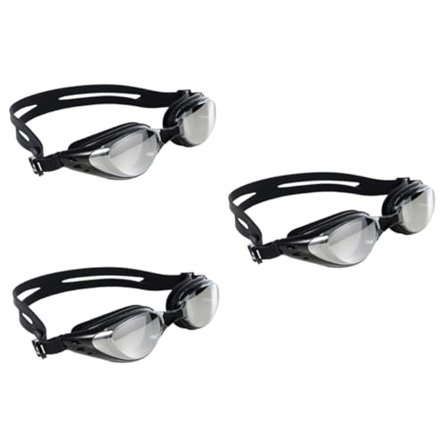 BESPORTBLE 3St Taucherbrille Wissenschaftsbrille Schwimmbrillen für Erwachsene Schwimmbad Klinikbrille Block protect schutzzelt Kopfband Wasserdichte Schwimmbrille Antibeschlag-Schwimmbrille von BESPORTBLE