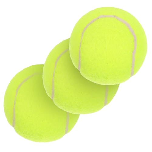 BESPORTBLE 3St Tennis Essiggurke Badminton Schläger üben weiche Tennisbälle Tennis Versorgung tragbare Kugel Outdoor- Tragbares Tennis Tennistraining Tennis Ball Gummi von BESPORTBLE