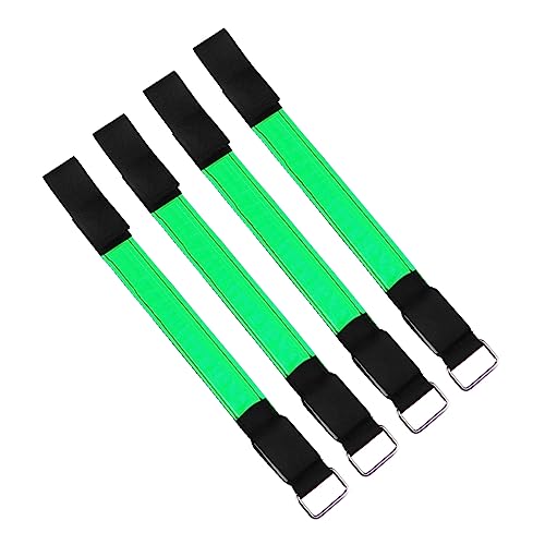 BESPORTBLE 4 Stück Leuchtendes Armband Uhrenarmbänder Schlagarmbänder Für Die Nacht Mode Leuchtende Armbänder Reflektierende Armbänder Led-Armband Green von BESPORTBLE