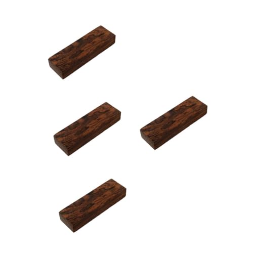 BESPORTBLE 4 Stück Trekkingstockgriff aus Holz unbehandeltes Holz DIY Holz versorgung Holzblöcke DIY-Krückenmaterial Schnitzblock Handwerk Holz Krückengriffblock Holzplatte Holzblock hölzern von BESPORTBLE