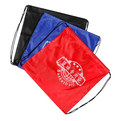 BESPORTBLE 5 Sätze 5 Sets Sportball Tasche Basketball Party Taschen Basketball Tasche Sporttasche Basketbälle Sport Kordelzug Tasche Basketball Fußball Taschen Boccia Ball 3 Stück * 5 von BESPORTBLE