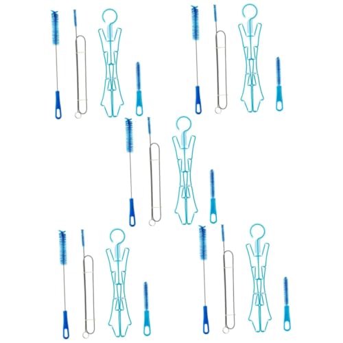 BESPORTBLE 5 Sätze Reinigungsbürste Für Trinkbeutel Pinselpinsel Blasenbürste Für Den Täglichen Gebrauch Multifunktions-blasenreiniger Bequemer Blasenreiniger Blasenzubehör Rostfreier Stahl von BESPORTBLE