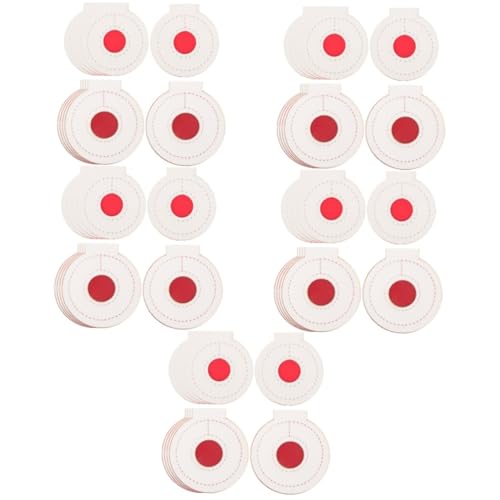 BESPORTBLE 50 Teiliges Schleuder Bullseye Für Ziele Leicht Kompakt Zum Trainieren Übungswerkzeug Robustes Spiel Für Den Innenbereich Vielseitig Einsetzbar Tragbar von BESPORTBLE