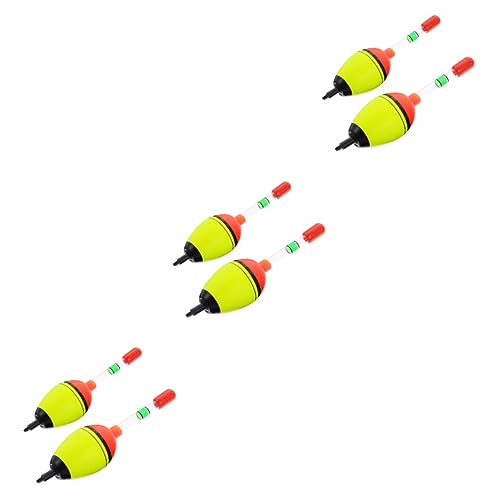 BESPORTBLE 6 STK Fisch Boje Angler ausrüstung meeresangeln fischköder Fischereiwerkzeug hechtköder Angelgerät Werkzeug Forelle schwimmt Federwerkzeug Floas Fische Treiben Eva Angelschwimmer von BESPORTBLE