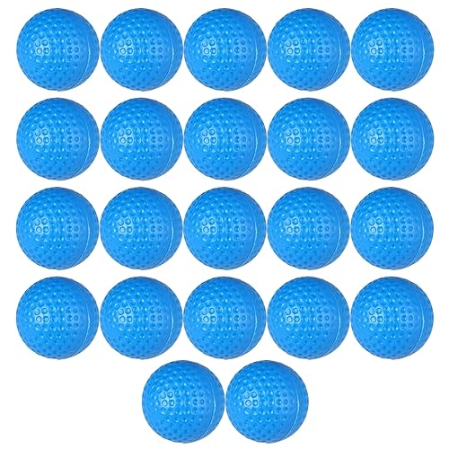 BESPORTBLE 66 STK Hohle Kugel Sporttrainingsbälle Mondkugel weiße Kugel weicher Ball Übungsbälle für Golf Golfball Spielzeug Indoor-Golfball Flexibler Golfball Übungsball Trainingsball Blue von BESPORTBLE