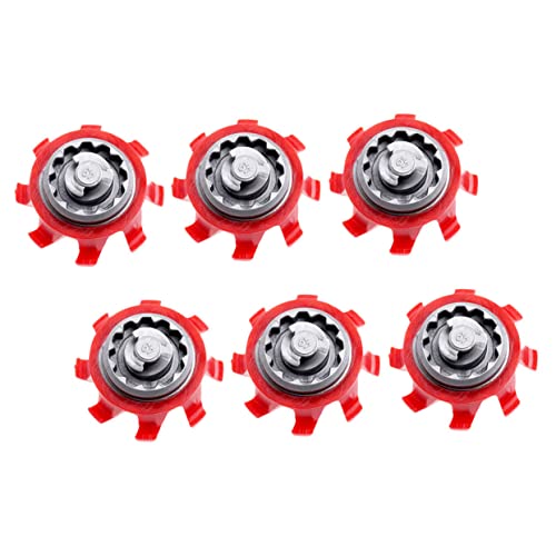 BESPORTBLE 6st Golf-Spikes Schuhspikes Spitze Ersatz Für Golfstollen Spikes Für Laufschuhe Golfspikes Für Jeden Schuh Anti-rutsch-golfstollen Zubehör Für Golfschuhe Schuhsohlennägel Rot TPU BESPORTBLE 6st Golf-Spikes Schuhspikes Spitze Ersatz Für Golfstollen Spikes Für Laufschuhe Golfspikes Für Jeden Schuh Anti-rutsch-golfstollen Zubehör Für Golfschuhe Schuhsohlennägel Rot TPU von BESPORTBLE