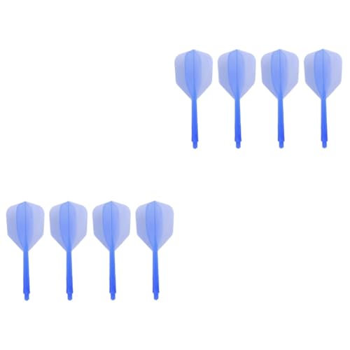 BESPORTBLE 8 STK Dart-zubehör Pfeilflügel Dart Flights Flügel Dart Transparente Pfeilschwanzflügel Schlanke Dartflüge Darts Transparenter Feinfadenabnäher Flights Dart Zubehör Blue von BESPORTBLE