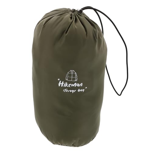 BESPORTBLE Aufbewahrungstasche Für Daunenjacke Tragbarer Campingsack Packsack Aufbewahrungssack Für Den Außenbereich Schlafsack-aufbewahrungssack Gefüllte Tasche Olive Green Nylon Spinnen von BESPORTBLE