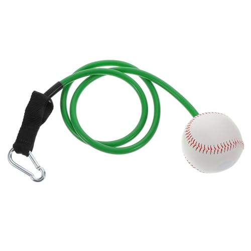 BESPORTBLE Baseball Trainingsseil Fitness Elastisches Seil Baseball Konditionierungsbänder Baseball Armstärke Pitching Kraftbänder Latex Spannseil Pitching Krafttrainer Grüne von BESPORTBLE