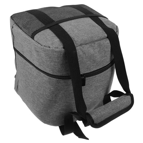 BESPORTBLE Bowling-Tasche Bowlingkugelhalter Praktische Bowlingballtasche Bowlingtasche Mit Griffdesign Mehrzweck-bowlingtasche Sportballtasche Handliche Bowlingtasche Oxford-Stoff Grey von BESPORTBLE