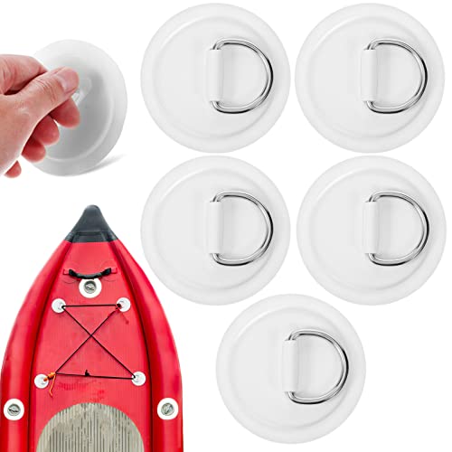 BESPORTBLE D-Ring-Pads Kajak Edelstahl Pad/Patch D Ringe aufblasbares Boot D-Ring-Patch Für Schlauchboot Kajak Kanu Surfbrett Paddle-Board 5 Stück BESPORTBLE D-Ring-Pads Kajak Edelstahl Pad/Patch D Ringe aufblasbares Boot D-Ring-Patch Für Schlauchboot Kajak Kanu Surfbrett Paddle-Board 5 Stück von BESPORTBLE