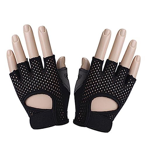 BESPORTBLE Fahrradhandschuhe Halbfinger Gepolsterte Handflächenhandschuhe Fingerlose Handschuhe Leichter Handschuh Handschuhe Zum Gewichtheben Cross-trainingshandschuhe Damen Energie von BESPORTBLE