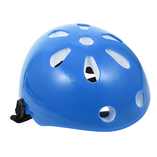 BESPORTBLE Fahrradhelm Für Jungen Und ädchen Verstellbar Ideal Für Skateboard Roller Und Radfahren Blauer Kinderhelm Für Sicheres Fahren von BESPORTBLE