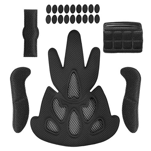 BESPORTBLE Fahrradzubehör Kinder Fahrradhelm 23Pcs Helmpolster-Kit Universal Mesh Schaumstoffpolster Ersatzkit DIY Schutzhelm Innenpolster Zubeh?r für Fahrrad Kinder Fahrradhelm Kinder Fahrradhelm von BESPORTBLE