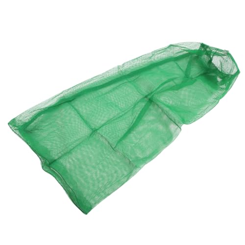 BESPORTBLE Fischernetz Schwenkangeln Tasche Angelrute angehen Anlage handhaben tragbares Angelnetz Fischfangzubehör Faltbares Fischnetz Fisch Aufbewahrungstasche Fischfangnetz Nylon Green von BESPORTBLE