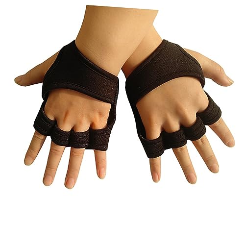 BESPORTBLE Fitness Handschuhe Für Herren Und Damen Fingerlose Trainingshandschuhe Mit Handgelenkstütze Für Krafttraining Und Workout Gepolstert rutschfest Größe XL von BESPORTBLE