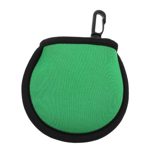 BESPORTBLE Golf-Set Tasche Für Golfbälle Golf-übungstasche Golfballhalter Im Schnallendesign Kleine Golfballtasche Ärmel Für Golfbälle Golf-Tool Golf-zubehör Golf-versorgung Neopren Green von BESPORTBLE