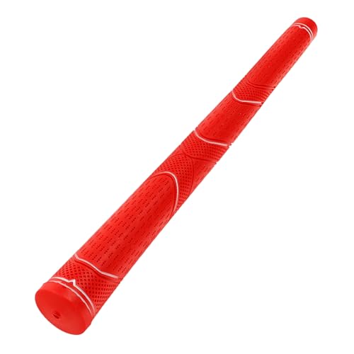 BESPORTBLE Golfgriff Tragbarer Golfschlägergriff Puttergriff Golf Schwinggriff Für Golf Verschleißfester Schwinggriff Komfortabler Golfschlägergriff Golf-Tool Stabiler Schwinggriff Gummi Rot von BESPORTBLE